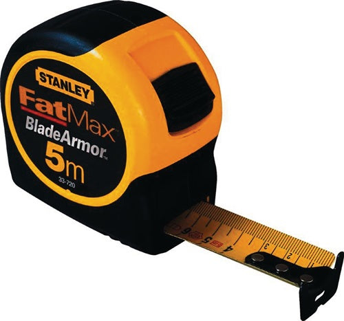 Taschenrollbandmaß FatMax® BladeArmor Länge 10 m Breite 32 mm mm/cm EG II Kunststoff Feststeller SB STANLEY