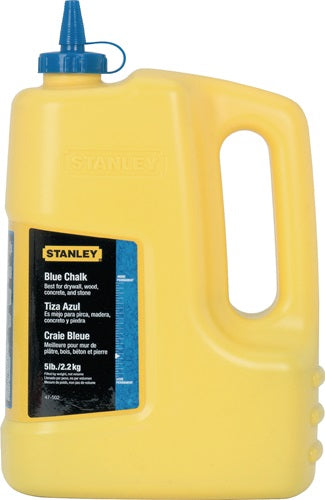 Schlagschnurkreide 1000 g blau Kunststoffflasche STANLEY