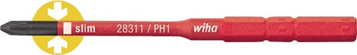 Wechselklinge SlimBit electric PH 1 x 75 mm VDE isoliert WIHA