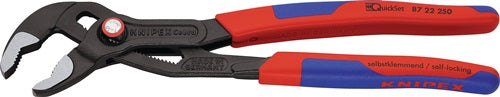Wasserpumpenzange Cobra® Länge 250 mm Spannweiße 46 mm poliert Mehrkomponenten-Hüllen QuickSet KNIPEX – Ansicht 4