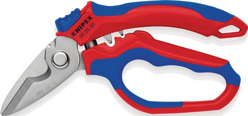 Elektriker-/Handwerkerschere Länge 160 mm Mehrkomponenten-Hüllen KNIPEX