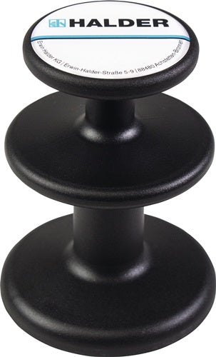 Magnethalter Ø 65 mm schwarz HALDER