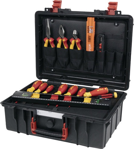 Werkzeugsortiment Basic Set L electric 45530 17-teilig im Schutzkoffür WIHA