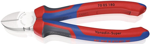 Seitenschneider Länge 180 mm Kopf poliert Mehrkomponenten-Hüllen max 25 mm KNIPEX