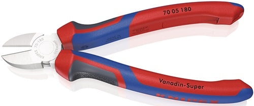 Seitenschneider Länge 180 mm Kopf poliert Mehrkomponenten-Hüllen max 25 mm KNIPEX – Ansicht 3