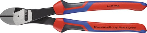 Kraftseitenschneider Länge 250 mm poliert Form 0 Mehrkomponenten-Hüllen KNIPEX – Ansicht 6