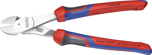 Kraftseitenschneider Länge 250 mm Form 0 Mehrkomponenten-Hüllen KNIPEX