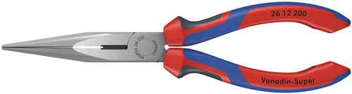 Flachrundzange Länge 200 mm poliert gerade Mehrkomponenten-Hüllen KNIPEX – Ansicht 3