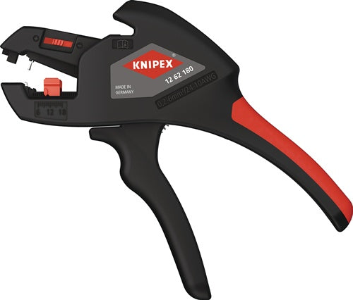 Automatikabisolierzange Länge 180 mm 02 - 6 (AWG 24 - 10) mm² KNIPEX