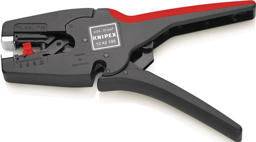 Automatikabisolierzange MultiStrip® 10 Länge 195 mm 003 - 10 (AWG 32 - 7) mm² KNIPEX