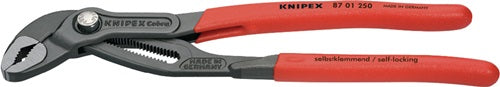 Wasserpumpenzange Cobra® Länge 250 mm Spannweiße 46 mm poliert Kunststoffüberzug KNIPEX