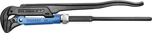 Rohrzange Gesamtlänge 670 mm Spannweiße 105 mm für Rohre 3 ? GEDORE