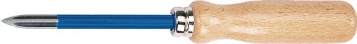 Feinmechanikerschaber Klingenlänge 85 mm Dreikant 7 mm Holzheft RENNSTEIG