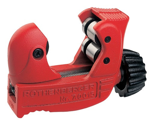 Kupferrohrabschneider MINI MAX 3 - 28 mm Länge 50 mm Cu Ms AL dünnwandige Stahlrohre ROTHENBERGER