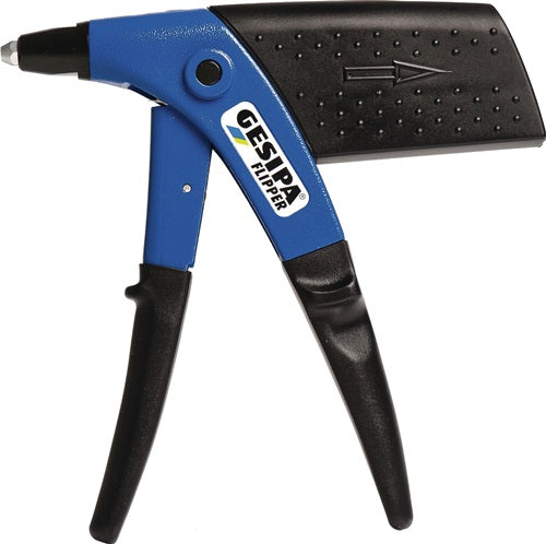Handblindnietsetzgerät Flipper® Länge 221 mm Arbeitsbereich 24 - 5 mm mit Öffnungsfeder GESIPA