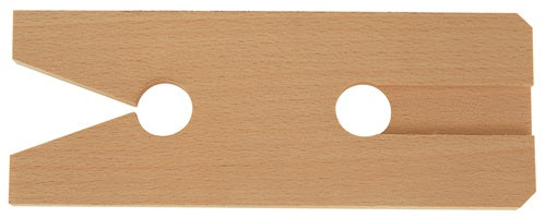 Laubsägebrettchen L170xB65mm aus Buche gehobelt / geschliffen