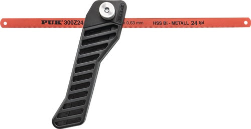 Metallsäge PUK G25 100 Gesamtlänge 313 mm Blattlänge 300 mm verzinkter Führungsbügel PUK – Ansicht 3