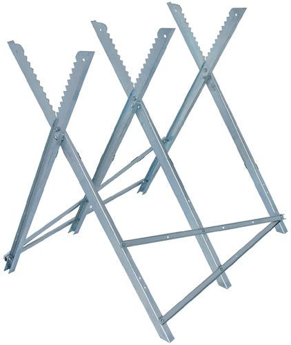 Sägebock MB 150S Breite 81 x Höhe 790 x Tiefe 850 mm max 150 kg galvanisch verzinkt BRENNENSTUHL