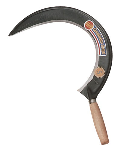 Steyrische Sichel Länge 450 mm halbgeschmiedet m Schneidenschutz geschliffen ESW