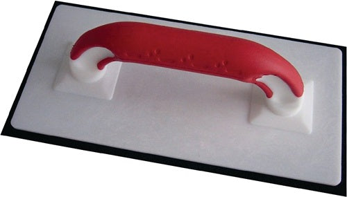 Reibebrett mit 2-K-Griff mit Zellgummiauflage Kunststoff L280xB140xS10mm