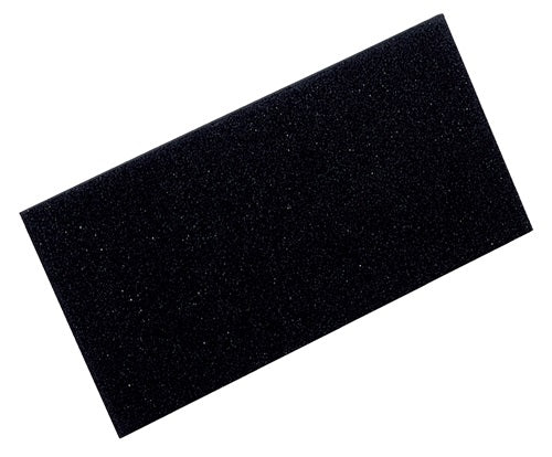 Zellgummiauflage schwarz