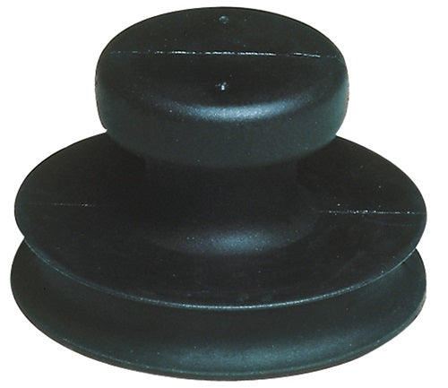 Vollgummisaugheber Tragfähigkeit 15 kg Kopf-Ø 80 mm Gummi VERIBOR