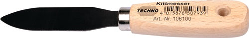 Kittmesser Länge 200 mm 2-schneidig Holzheft