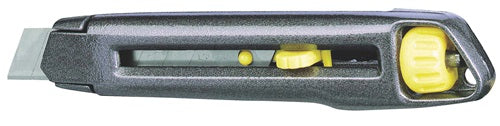 Cuttermesser Interlock Klingenbreite 18 mm Länge 165 mm Metall-Korpus SB STANLEY