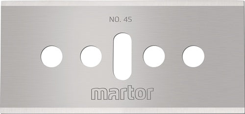 Industrieklinge Nr 45 Länge 39 mm Breite 184 mm Stärke 03 mm 10St/VE MARTOR