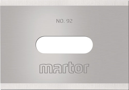 Industrieklinge Nr 92 Länge 26 mm Breite 185 mm Stärke 04 mm 10 Stück/Spender MARTOR