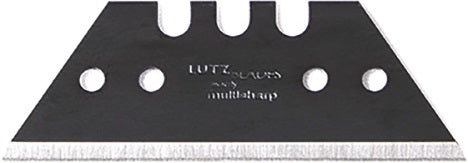 Trapezklinge multisharp L52xB187xS065mm mit Lochung 10 Stück / Spender LUTZ BLADES