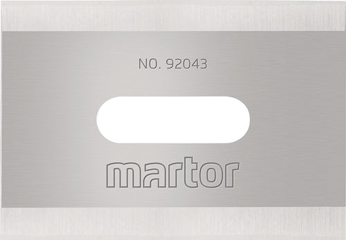 Industrieklinge Nr 92043 Länge 26 mm Breite 185 mm Stärke 04 mm 10St/Spender MARTOR