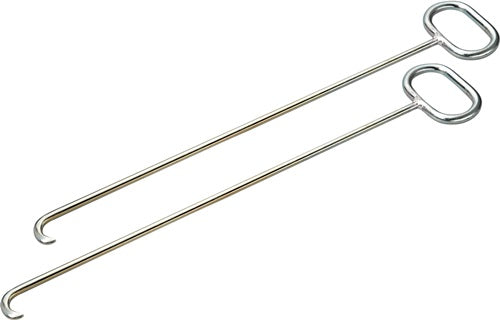 Kanaldeckelheber Länge 800 mm mit spitzem U-Haken verzinkt HÄRKE