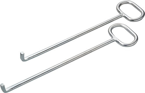 Kanaldeckelheber Länge 600 mm mit L-Haken verzinkt HÄRKE