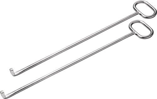 Kanaldeckelheber Länge 800 mm mit L-Haken verzinkt HÄRKE