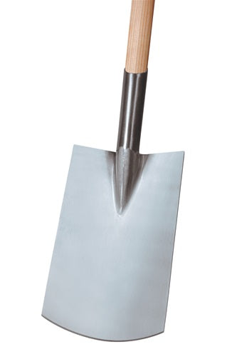 Rohrdüllspaten Gärtner Form Blattmaß 290 x 180 mm Größe 2 mit T-Stiel 850 mm 1830 g IDEAL