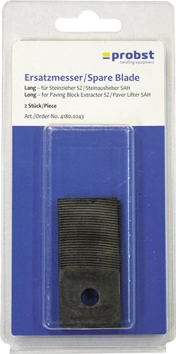 Ersatzmesser passend für Steinzieher SZ 65 mm Blisterverpackung PROBST