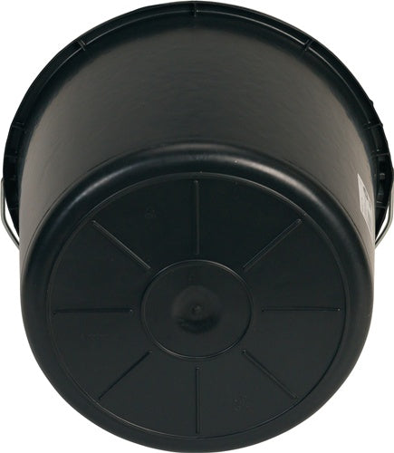 Baueimer GRIPLINE D 20 l schwarz Kunststoff – Ansicht 6