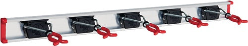 Gerätehalter Länge Führungsschiene 750 mm Halter 5 Aluminium BRUNS