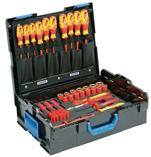 Werkzeugsortiment 53-teilig in L-BOXX® für Elektriker GEDORE