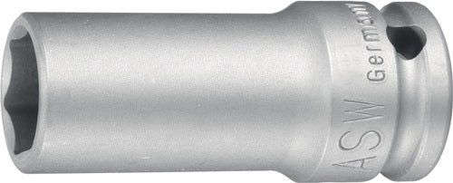 Kraftschraubersteckschlüsseleinsatz 720 L 1/2 ? 6-Kant Schlüsselweiße 22 mm Länge 78 mm ASW