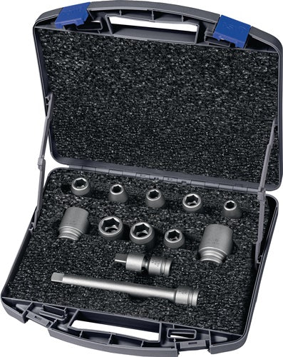 Kraftsteckschlüsselsatz 720 SG 12 OL 12-teilig 1/2 ? 6-kant ASW