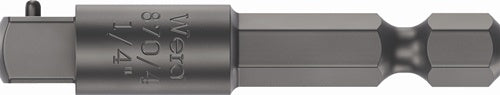 Adapter 870/4 Antriebssechskant 1/4 ? Abtriebsvierkant 1/4 ? Länge 50 mm WERA