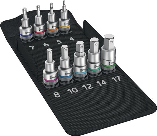 Steckschlüsselsatz 8740 C HF 1 9-teilig 1/2 ? 4 - 17 mm für Innen-6-kant WERA