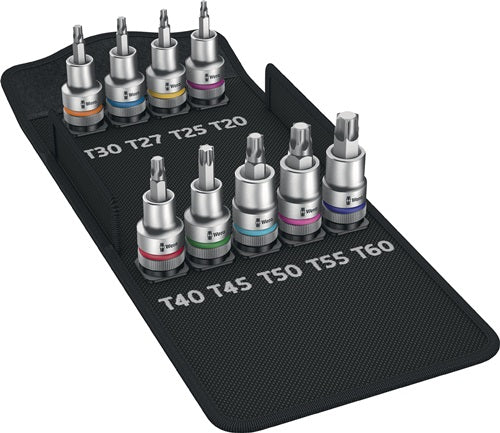 Steckschlüsselsatz 8767 C TX HF 1 9-teilig 1/2 ? T20 - T60 WERA