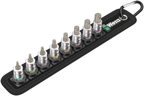 Steckschlüsselsatz Belt 2 8-teilig 1/4 ? 2 - 8 mm für Innen-6-kant WERA