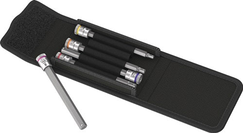 Steckschlüsselsatz 8740 A HF 1 5-teilig 1/4 ? 4 - 8 mm für Innen-6-kant WERA