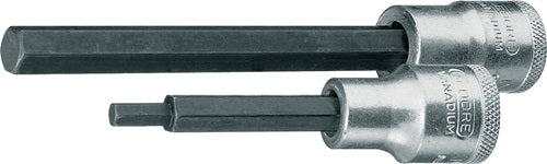 Steckschlüsseleinsatz IN 19 1/2 ? Innen-6-kant Schlüsselweiße 6 mm Länge 140 mm GEDORE
