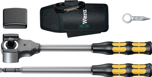 Durchsteckknarre 8002 C Koloss All Inclusive Set 1/2 ? 30 Zähne m unverlierb Durchsteck VK WERA