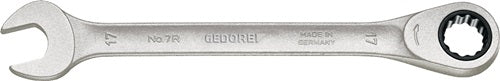 Maulringratschenschlüssel 7 R Schlüsselweiße 34 mm Länge 449 mm gerade GEDORE